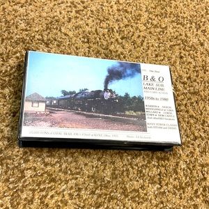 B& O railroad vhs tape